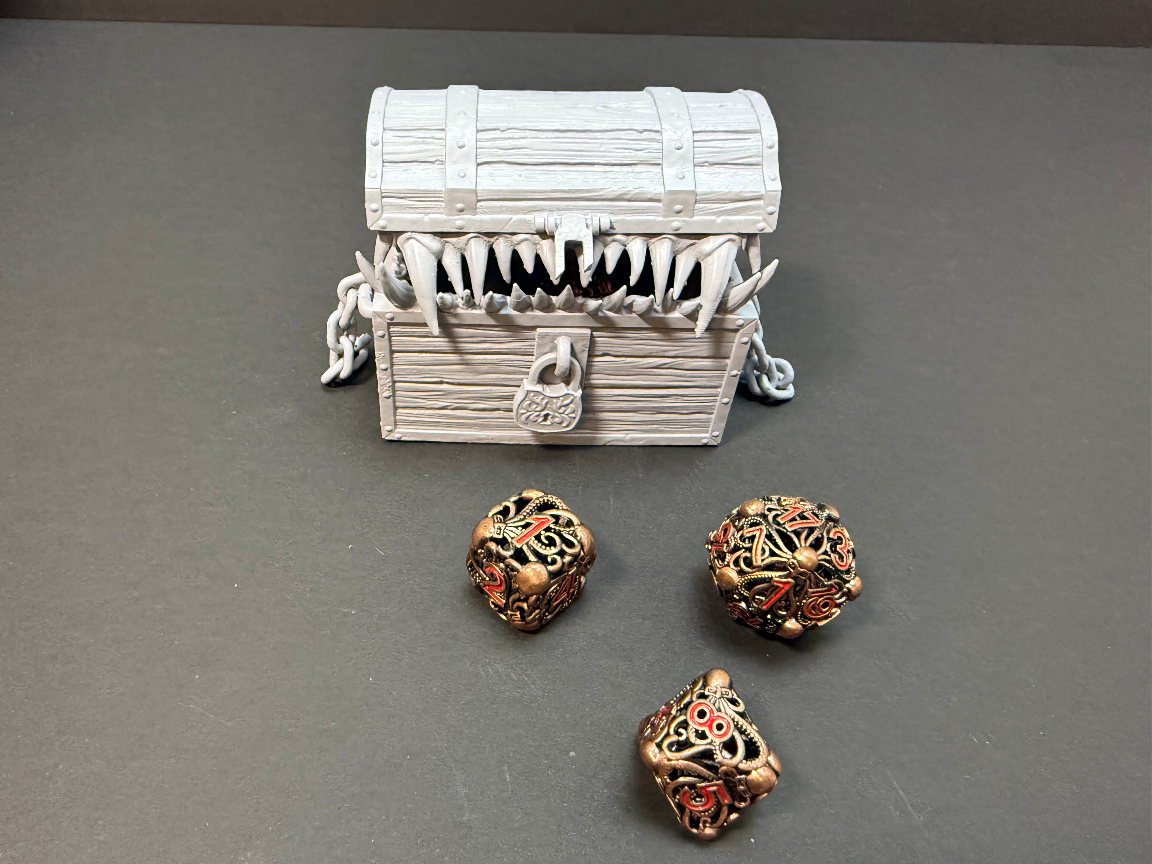 Mimic Box Dice Holder