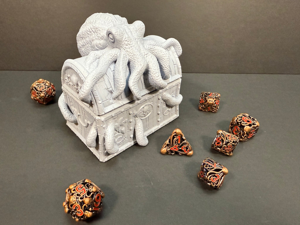 Kraken Hinged Dice Box