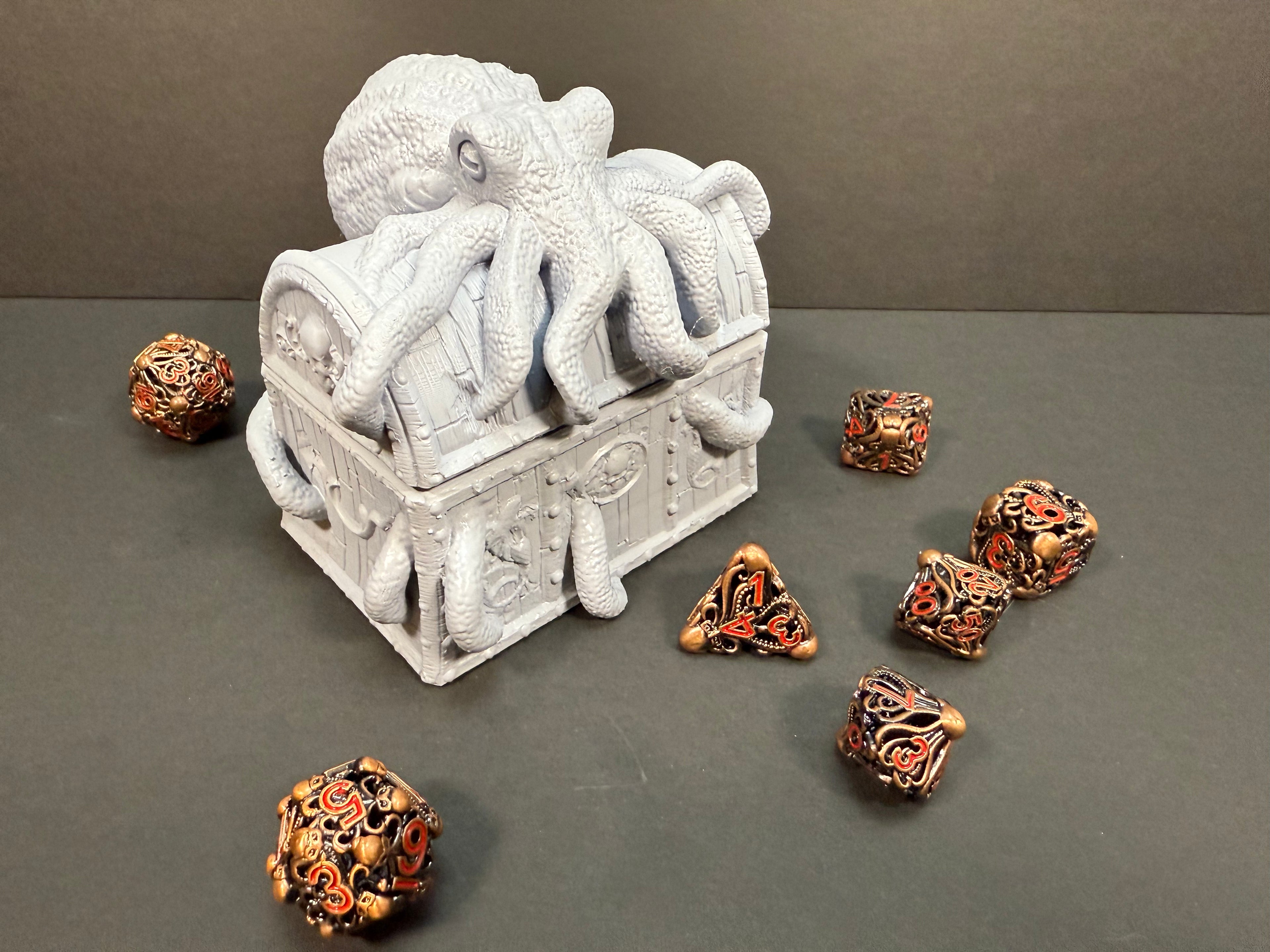 Kraken Hinged Dice Box