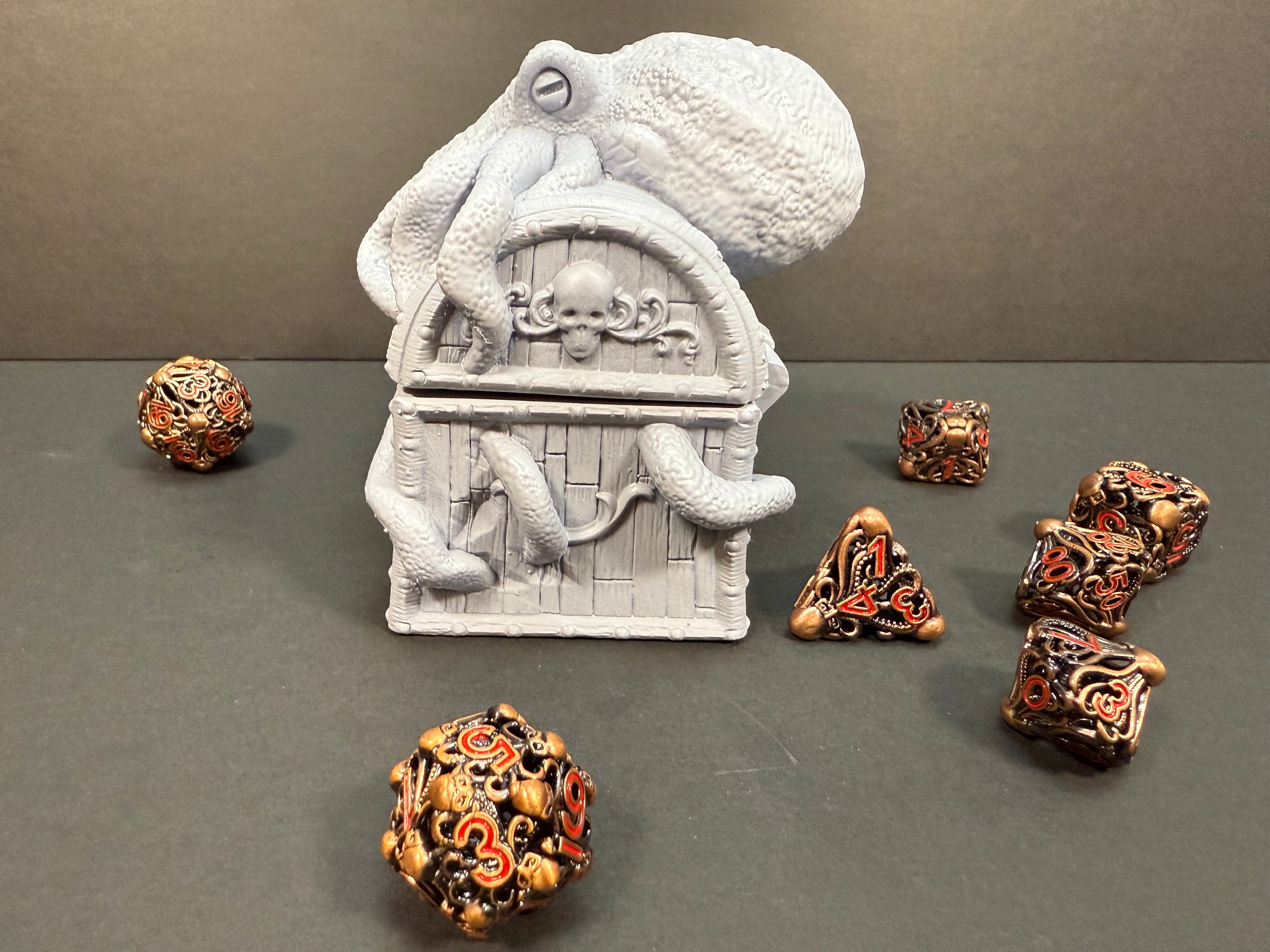 Kraken Hinged Dice Box