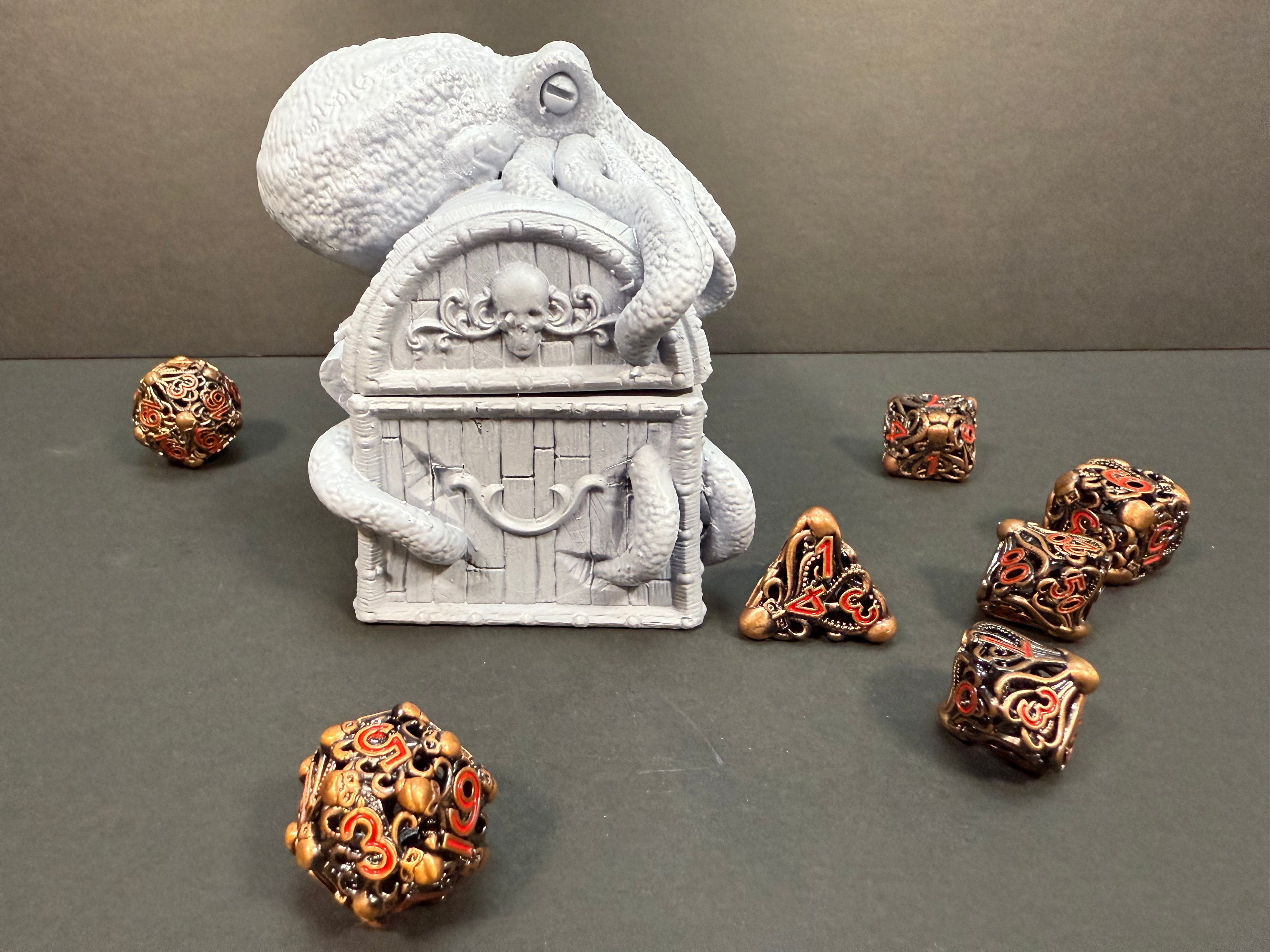 Kraken Hinged Dice Box